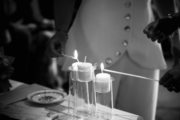 Candle lighting symbolic ritual HART holistic support